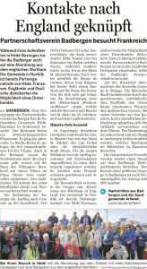 Bersenbrücker Kreisblatt 26.10.2016